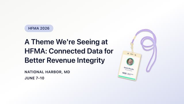 Image for The Theme Across HFMA 2026 Sessions: Connected Data for Better Revenue Integrity