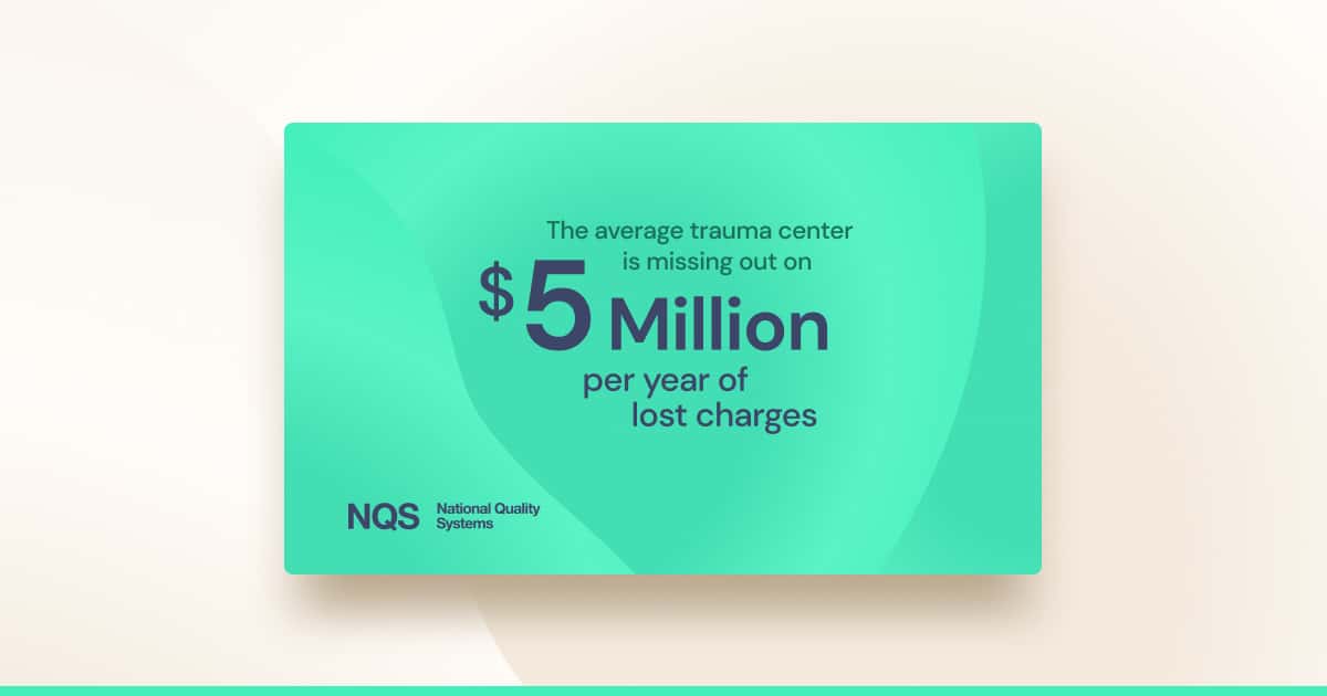 Trauma Program Revenue Assessment Calculator to Help Find an Average $5m in Lost Charges