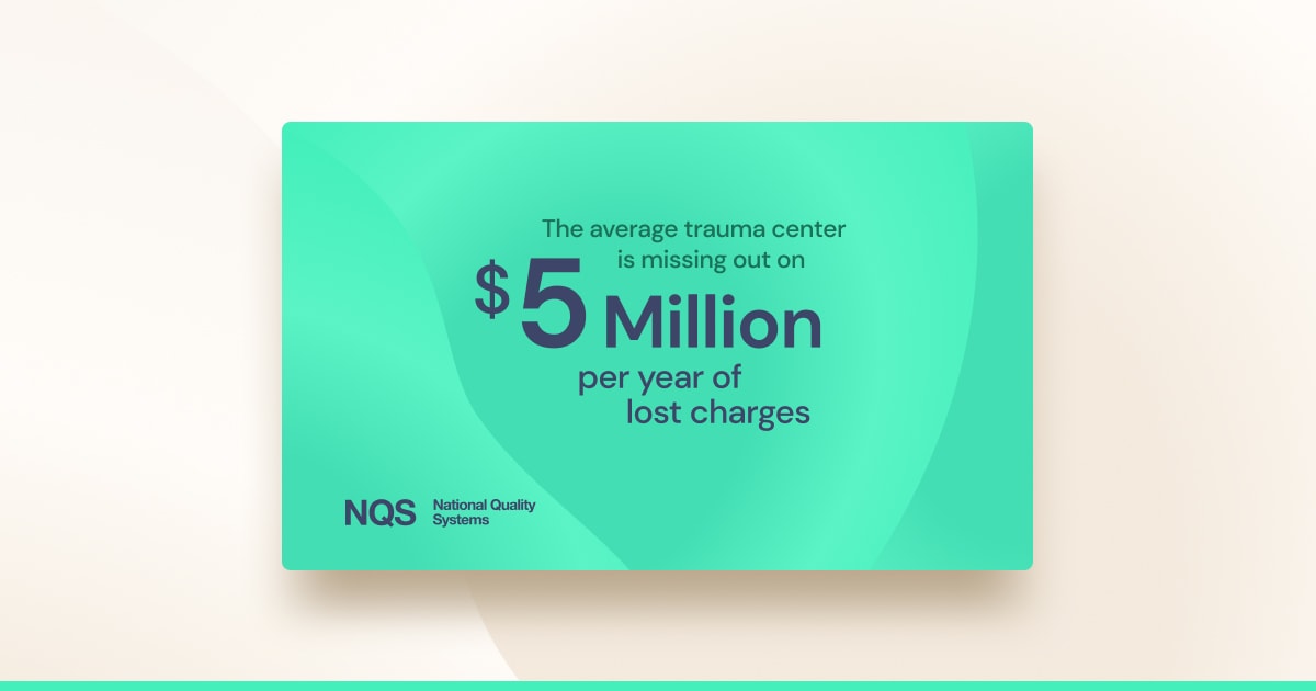 Trauma Program Revenue Assessment Calculator to Help Find an Average $5m in Lost Charges