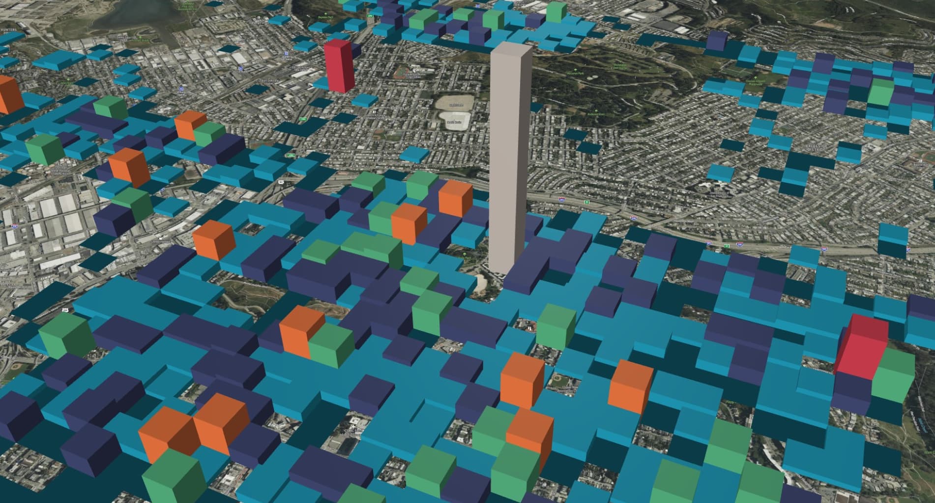 3D Map Visualization