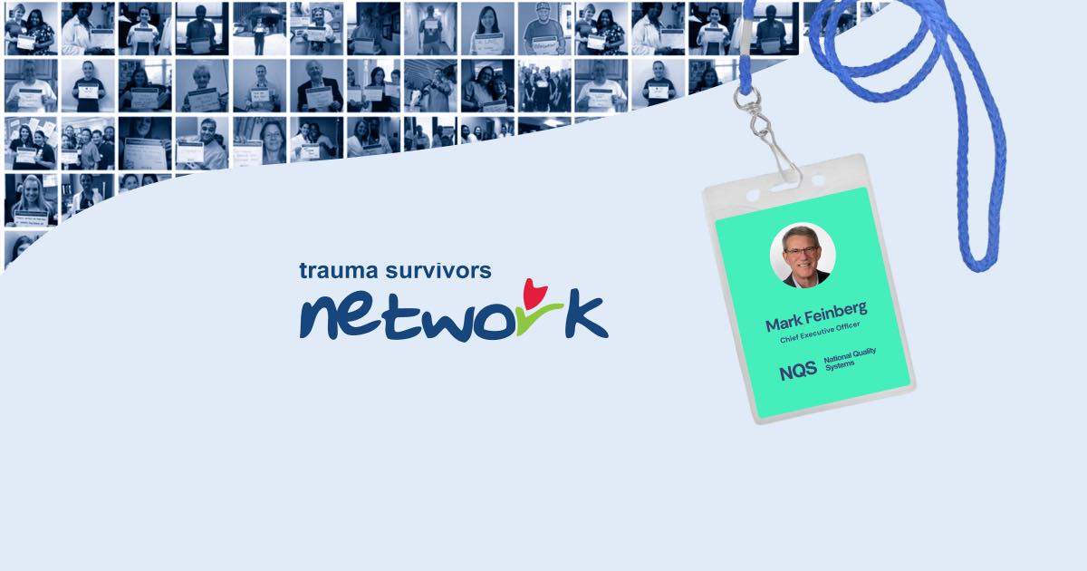 Trauma Survivor's Network charity at TQIP Conference